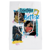 友だち™ |一緒に良い ミディアムペーパーバッグ (裏面)