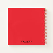 友だち™ |世界のチビ（小さくかわいく書いた感じ）実在スケッチへようこそ ノートブック (裏面)