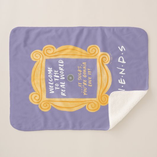 友だち™ |世界の引用文実在へようこそ シェルパブランケット (正面(横))