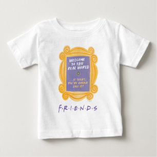 友だち™  世界の引用文実在へようこそ ベビーTシャツ