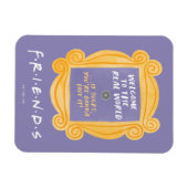 友だち™ |世界の引用文実在へようこそ マグネット (横)