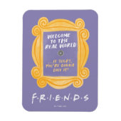 友だち™ |世界の引用文実在へようこそ マグネット (縦)