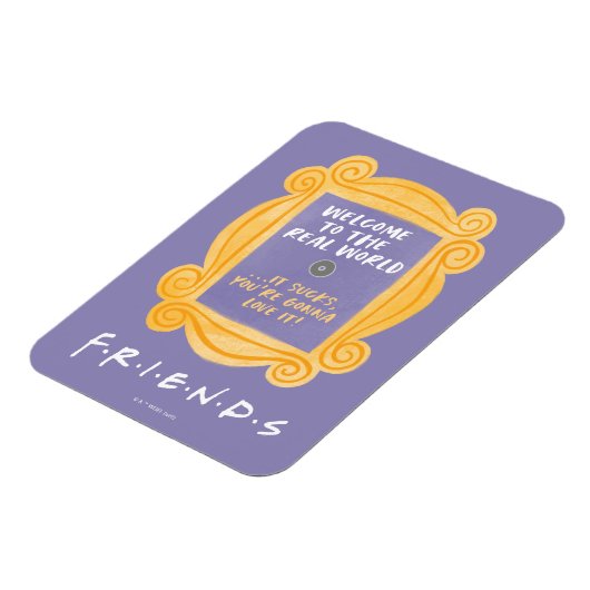 友だち™ |世界の引用文実在へようこそ マグネット (左側)