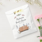 友だち™ |中央パークウォーターカラーブライダルシャワー フェイバーバッグ (封をした状態)