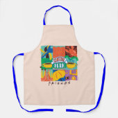 友だち™ |中央パークグラフィック鮮やかス エプロン (正面)