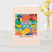 友だち™ |中央パークグラフィック鮮やかス カード (黄色い花)