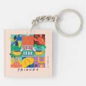 友だち™ |中央パークグラフィック鮮やかス キーホルダー (裏面)
