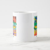 友だち™ |中央パークグラフィック鮮やかス ジャンボコーヒーマグカップ (正面)