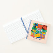 友だち™ |中央パークグラフィック鮮やかス ノートブック (内部)