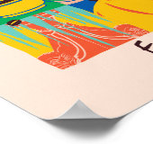 友だち™ |中央パークグラフィック鮮やかス ポスター (角)