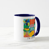 友だち™ |中央パークグラフィック鮮やかス マグカップ (正面右)