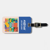 友だち™ |中央パークグラフィック鮮やかス ラゲッジタグ (正面横)