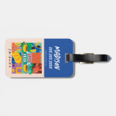 友だち™ |中央パークグラフィック鮮やかス ラゲッジタグ (裏面横)