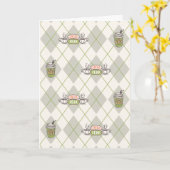 友だち™ |中央パークパタアーガイルーン カード (黄色い花)