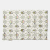 友だち™ |中央パークパタアーガイルーン キッチンタオル (横)