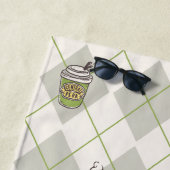 友だち™ |中央パークパタアーガイルーン ビーチタオル (インサイチュ)