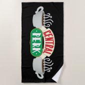 友だち™ |中央パークロゴ ビーチタオル (正面)