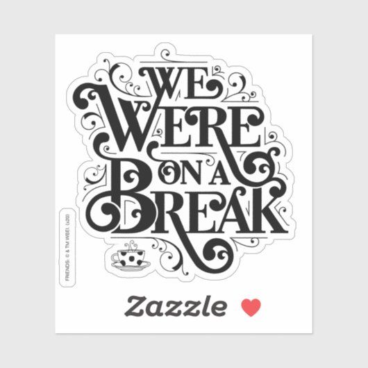 友だち™ |休憩 シール (シート)