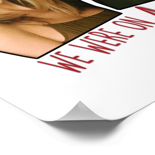 友だち™ |休憩 ポスター (角)