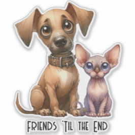 友だち – 動物 シール