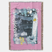 友だち™ |友情ゴール スローブランケット (正面縦)