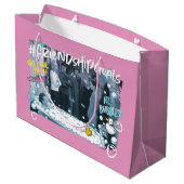 友だち™ |友情ゴール ラージペーパーバッグ (裏面アングル)