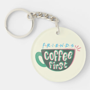 友だち™ 最初のコーヒー キーホルダー