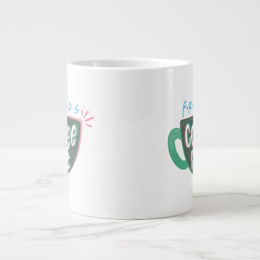 友だち™ |最初のコーヒー ジャンボコーヒーマグカップ (正面)
