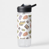 友だち™ |水玉模様アイコンのパターン ウォーターボトル (左面)