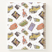 友だち™ |水玉模様アイコンのパターン ノートブック (裏面)