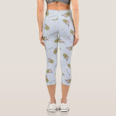 友だち™ |水玉模様中央パークパターン カプリレギンス (裏面)