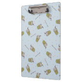 友だち™ |水玉模様中央パークパターン クリップボード (左)