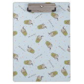 友だち™ |水玉模様中央パークパターン クリップボード (正面)