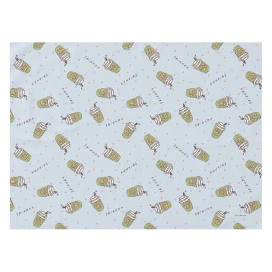 友だち™ |水玉模様中央パークパターン テーブルクロス (正面(横))