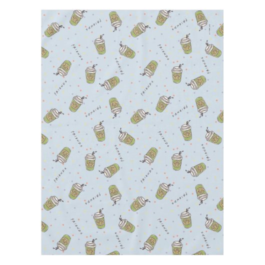 友だち™ |水玉模様中央パークパターン テーブルクロス (正面)