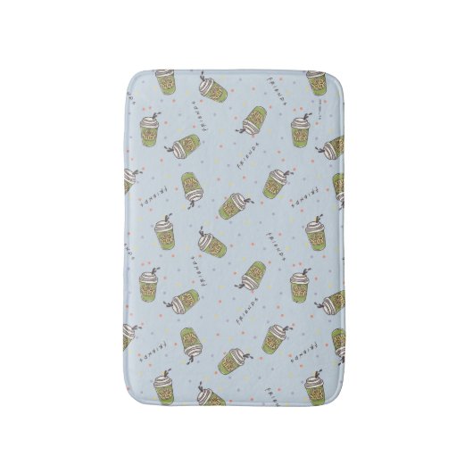 友だち™ |水玉模様中央パークパターン バスマット