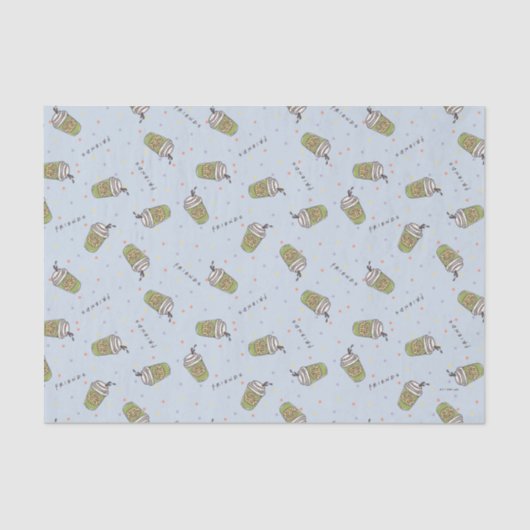 友だち™ |水玉模様中央パークパターン 薄葉紙 (正面)