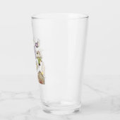 友だち™ |漫画のアイコンのグラフィック タンブラーグラス (左)