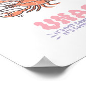 友だち™ |漫画のアイコンのグラフィック ポスター (角)