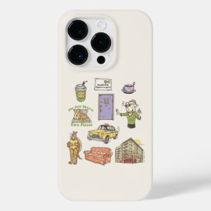 友だち™ 漫画のアイコンのグラフィック Case-Mate iPhone 14 PROケース