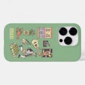 友だち™ |漫画のアイコンのグラフィック Case-Mate iPhoneケース (裏面 (横))
