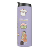 友だち™ |漫画のアイコン タンブラー (回転右)