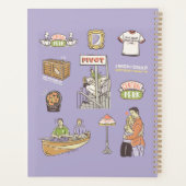 友だち™ |漫画のアイコン プランナー手帳 (裏面)