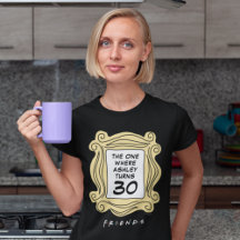 友だち™ |誕生日Tシャツを着た