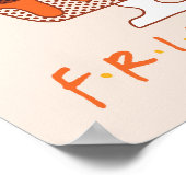 友だち™ |足! ポスター (角)