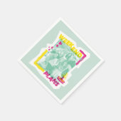 友だち™ |週末計画 スタンダードカクテルナプキン (角)