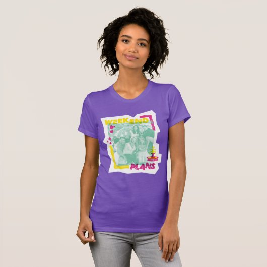 友だち™ |週末計画 Tシャツ (正面フル)