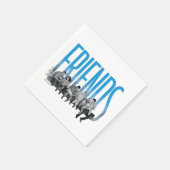 友だち™ | 集団 スタンダードカクテルナプキン (角)