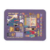 友だち™ | 30年の友情 マグネット (横)