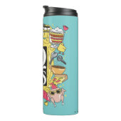 友だち™ | 30年グラフィック タンブラー (回転右)